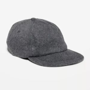Old navy gray Micro Fleece Flat Brim boys hat